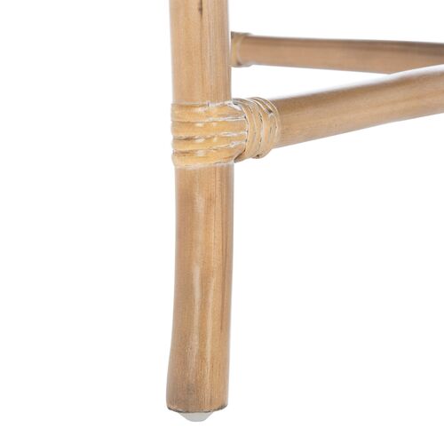 S/2 Aleksandra Rattan Accent Chairs, Gray 9 S/2 Aleksandra Rattan Accent Chairs, Gray