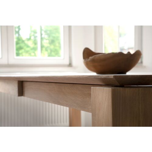 Slice Extension Dining Table, Oak 4 Slice Extension Dining Table, Oak