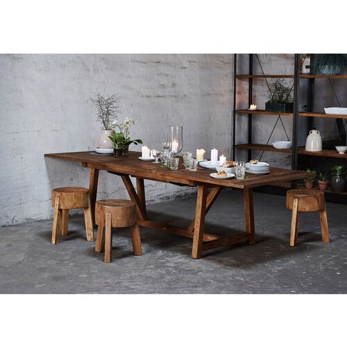 Lucas Ext. Dining Table, Natural 5 Lucas Ext. Dining Table, Natural
