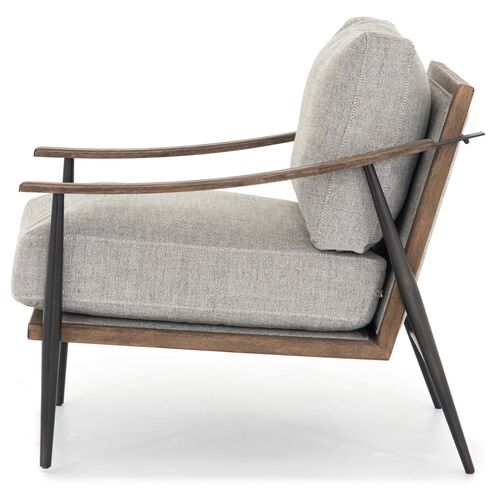 Darren Chair, Gabardine Grey 2 Darren Chair, Gabardine Grey