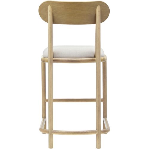 Ruelle Oak Bar Stool, Brown 2 Ruelle Oak Bar Stool, Brown