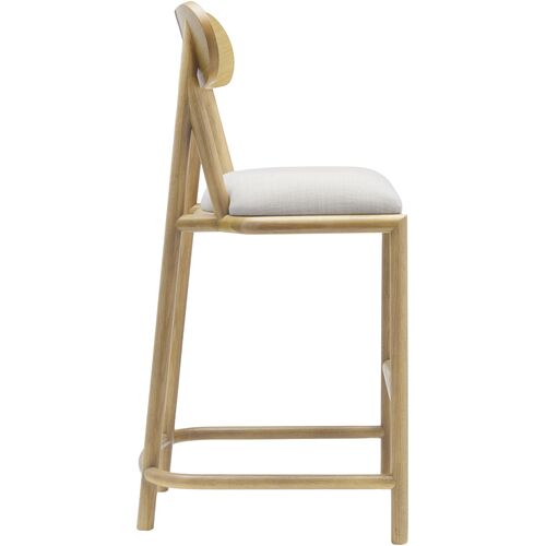 Ruelle Oak Bar Stool, Brown 4 Ruelle Oak Bar Stool, Brown