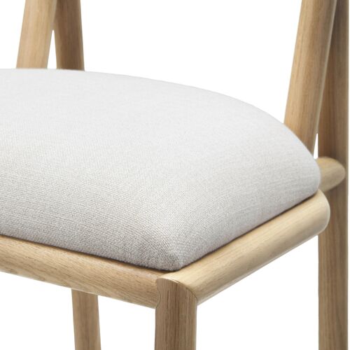 Ruelle Oak Bar Stool, Brown 6 Ruelle Oak Bar Stool, Brown