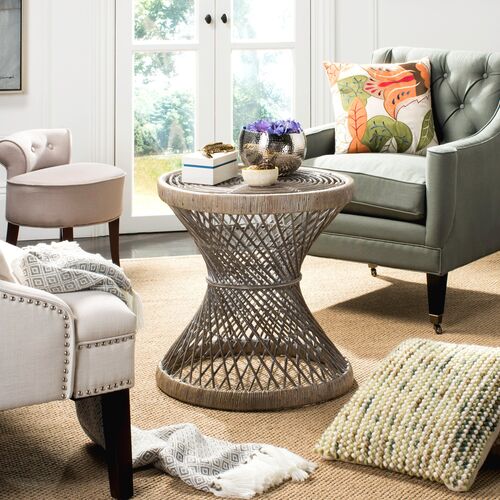 Malkin Side Table, Graywash 2 Malkin Side Table, Graywash