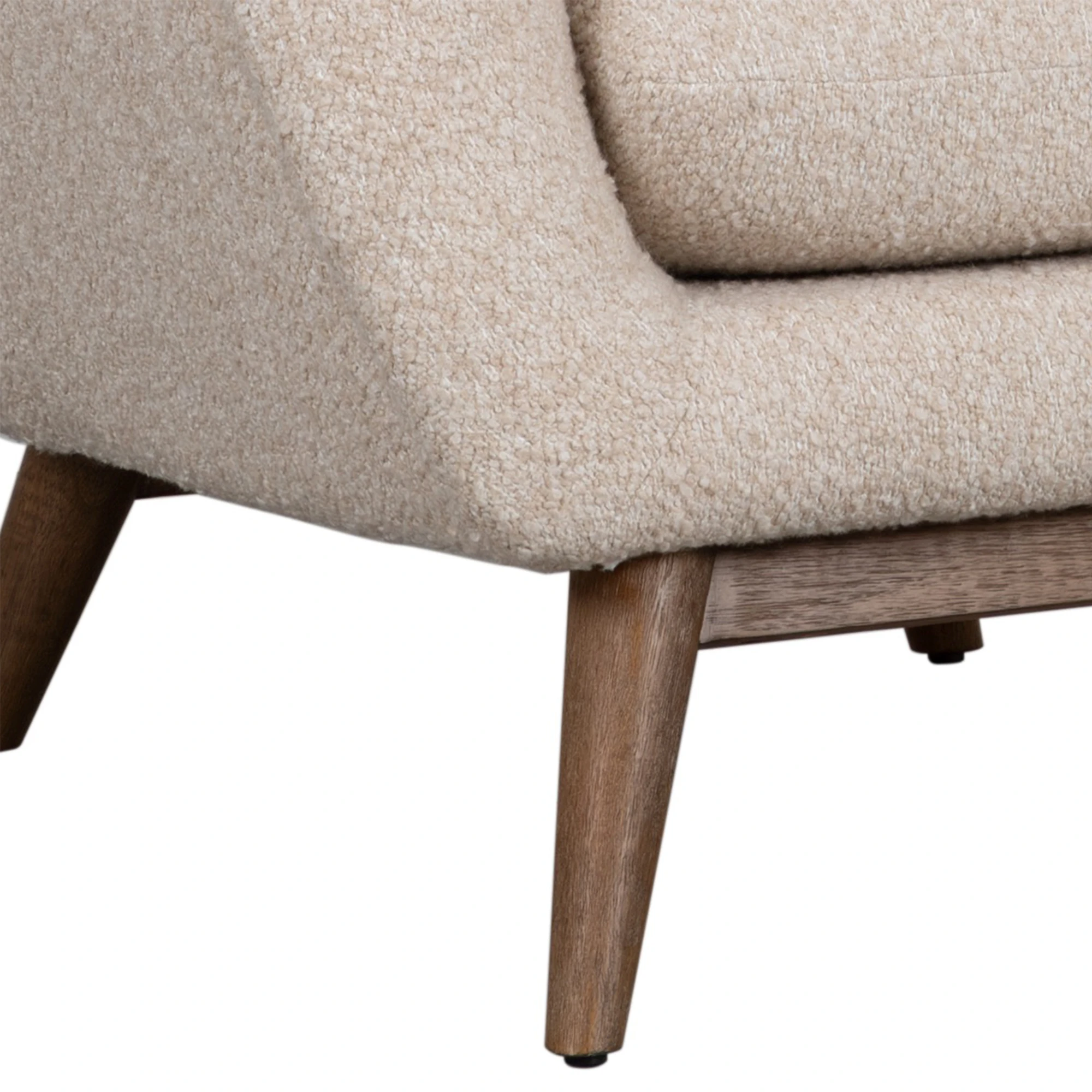 Cassis Boucl¨¦ Accent Chair, Frosted Oak 8 Cassis Boucl¨¦ Accent Chair, Frosted Oak