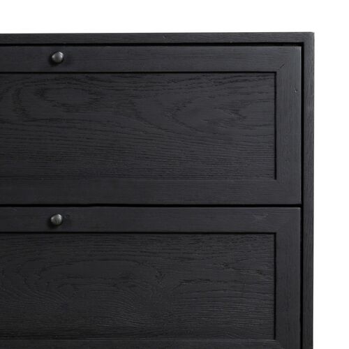 Laila 9-Drawer Dresser, Drifted Matte Black 3 Laila 9-Drawer Dresser, Drifted Matte Black