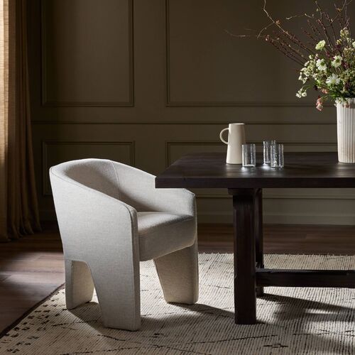 Pearl Linen Dining Chair 10 Pearl Linen Dining Chair