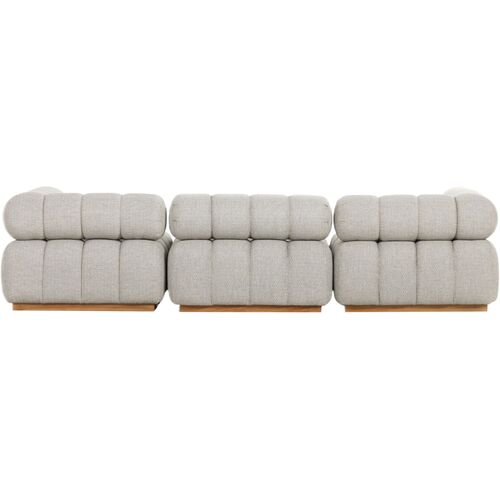 Jessie Outdoor 3-Piece Sectional 5 Jessie Outdoor 3-Piece Sectional