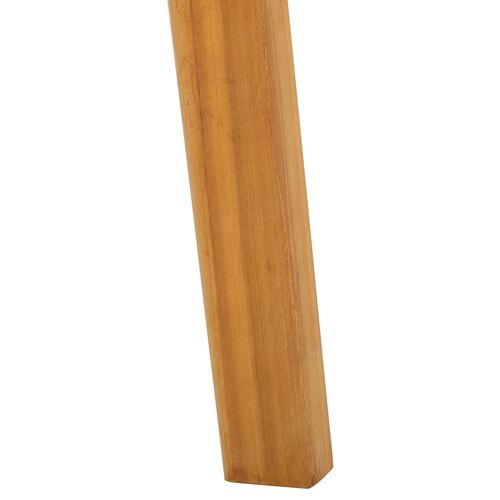 Quillon Outdoor Teak Dining Table, Natural 5 Quillon Outdoor Teak Dining Table, Natural