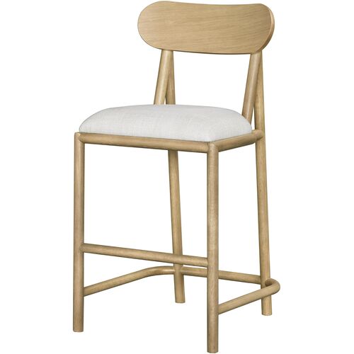 Ruelle Oak Counter Stool, Natural 1 Ruelle Oak Counter Stool, Natural
