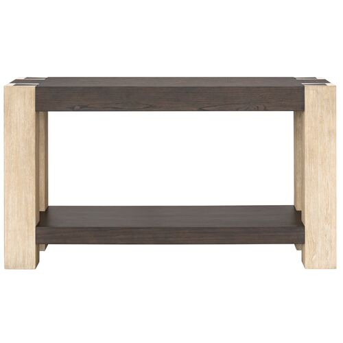Hannah Console Table, Carbon Mindi/Blonde Acacia 2 Hannah Console Table, Carbon Mindi/Blonde Acacia