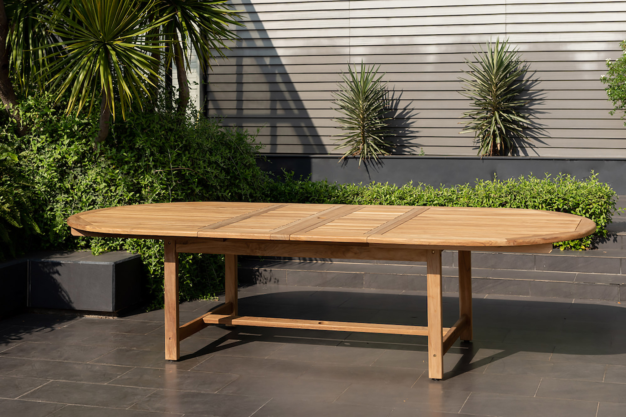 Astor 11-Pc Oval Deluxe Extension Outdoor Teak Dining Set 4 Astor 11-Pc Oval Deluxe Extension Outdoor Teak Dining Set
