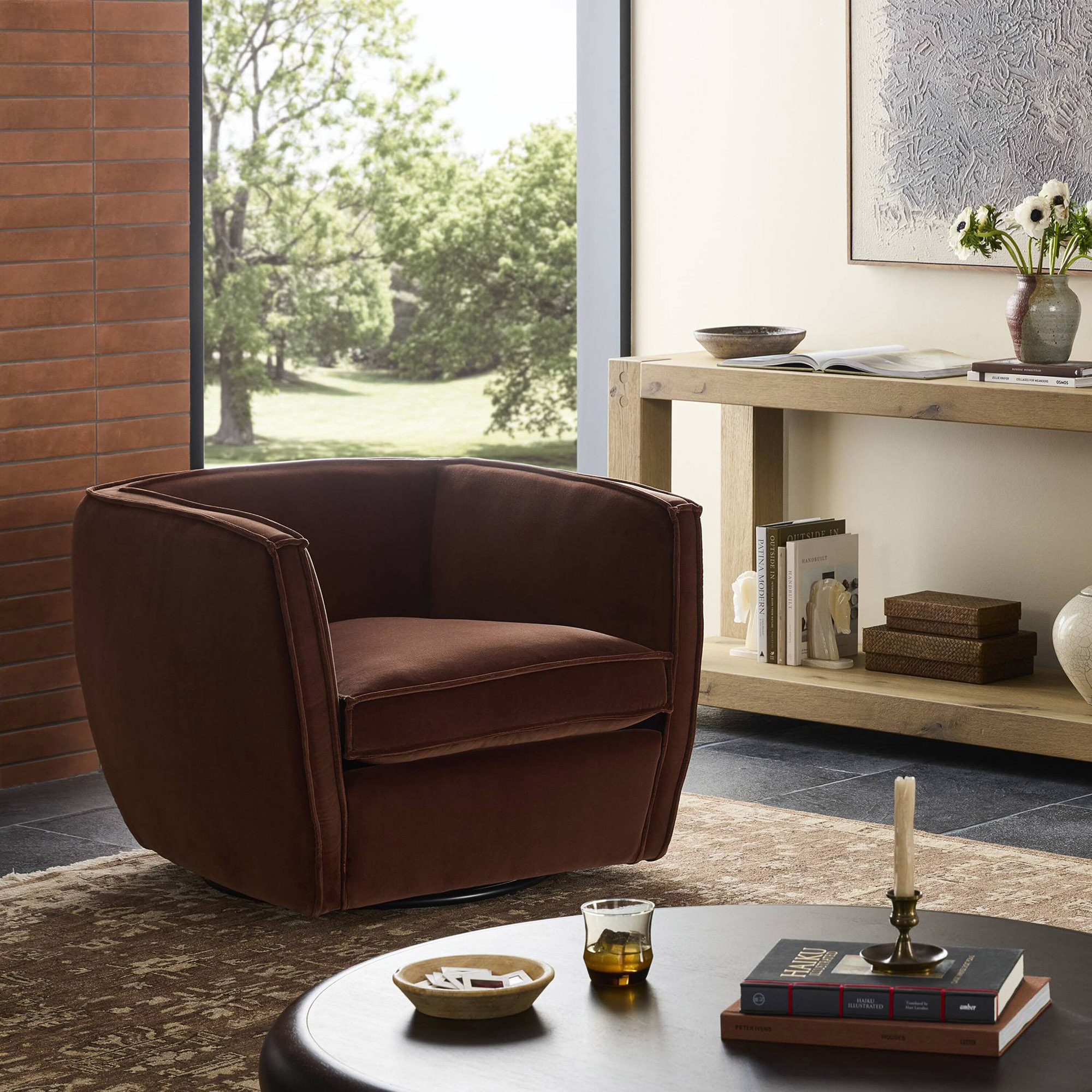 Bella Swivel Chair, Surrey Auburn 2 Bella Swivel Chair, Surrey Auburn