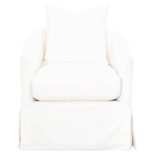 Remy Slipcover Performance Swivel Chair 2 Remy Slipcover Performance Swivel Chair