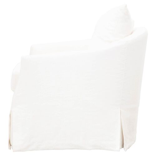 Remy Slipcover Performance Swivel Chair 3 Remy Slipcover Performance Swivel Chair
