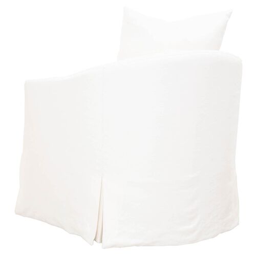 Remy Slipcover Performance Swivel Chair 4 Remy Slipcover Performance Swivel Chair