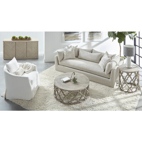 Remy Slipcover Performance Swivel Chair 7 Remy Slipcover Performance Swivel Chair