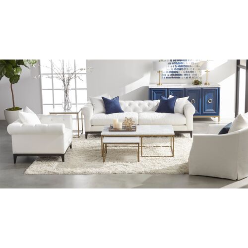 Remy Slipcover Performance Swivel Chair 8 Remy Slipcover Performance Swivel Chair