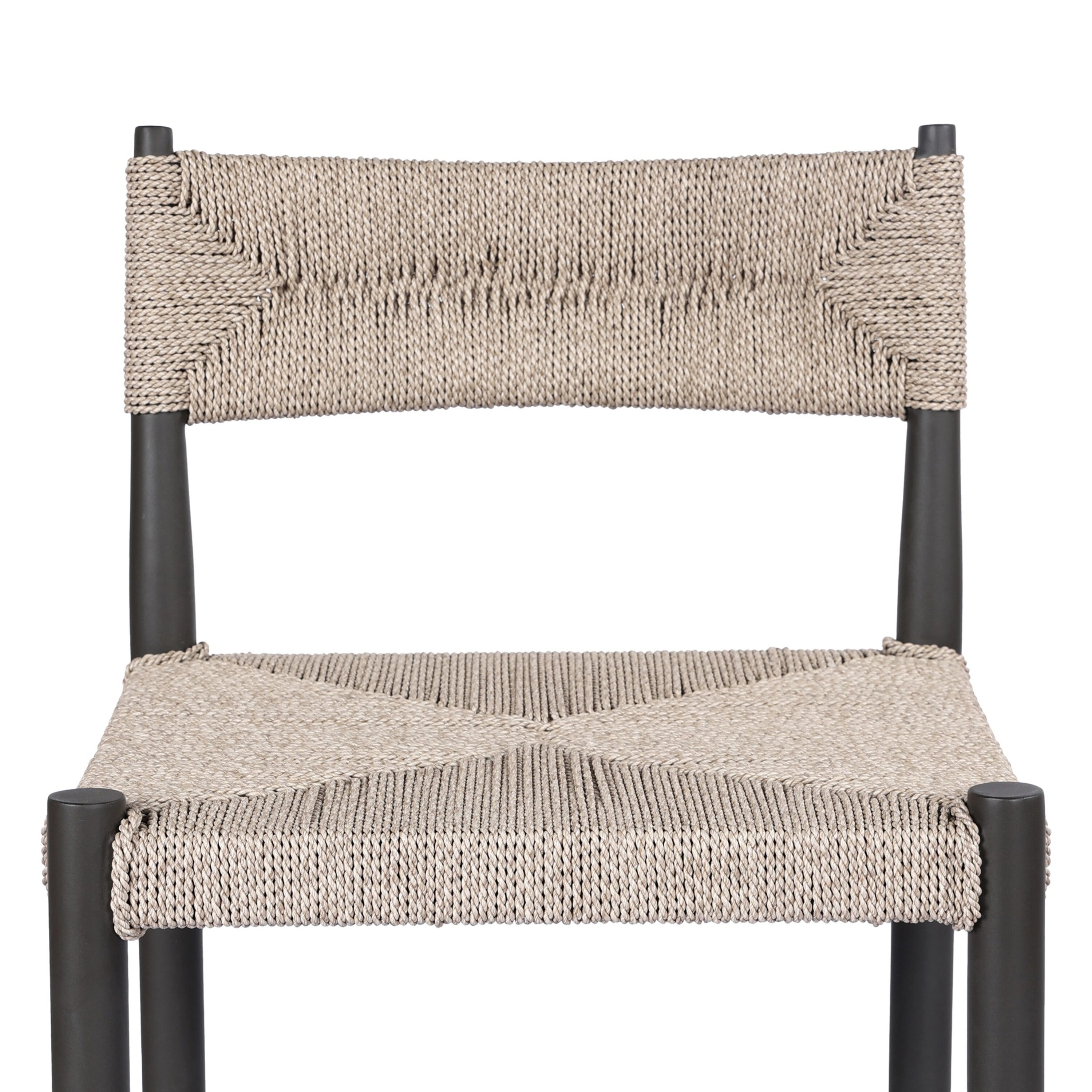 Mabel Outdoor Wicker/Iron Counter Stool, Textured Dune 13 Mabel Outdoor Wicker/Iron Counter Stool, Textured Dune
