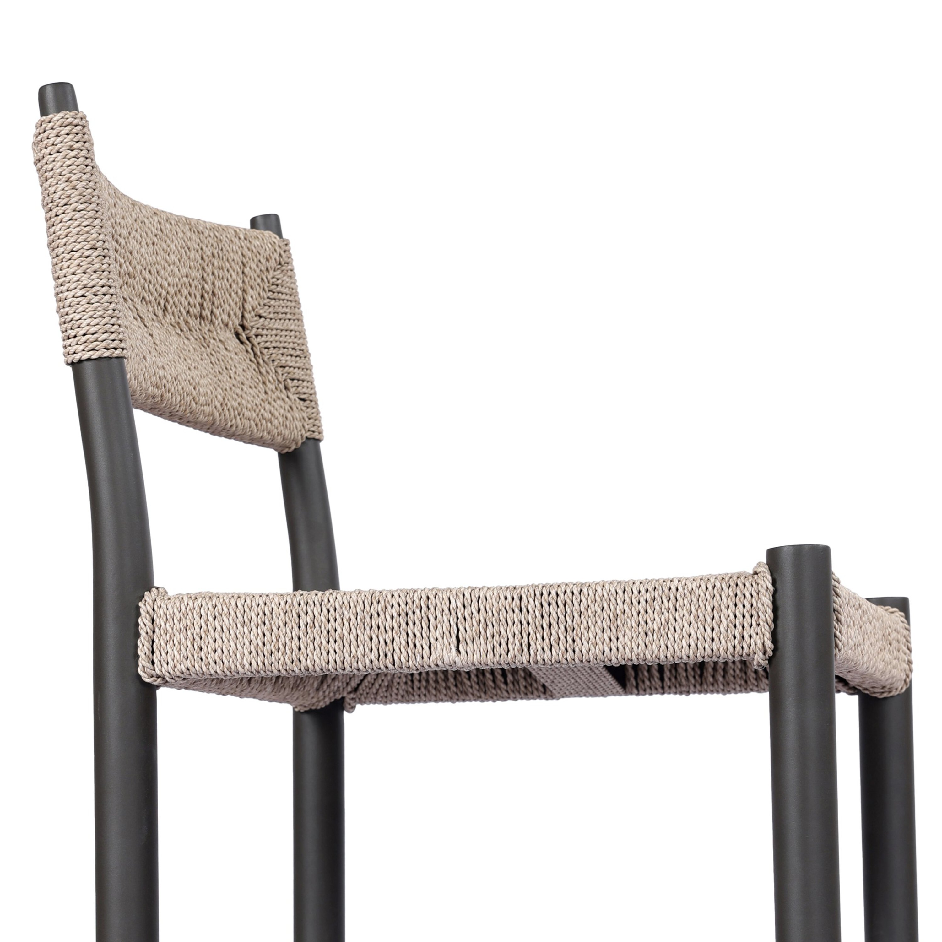 Mabel Outdoor Wicker/Iron Counter Stool, Textured Dune 8 Mabel Outdoor Wicker/Iron Counter Stool, Textured Dune