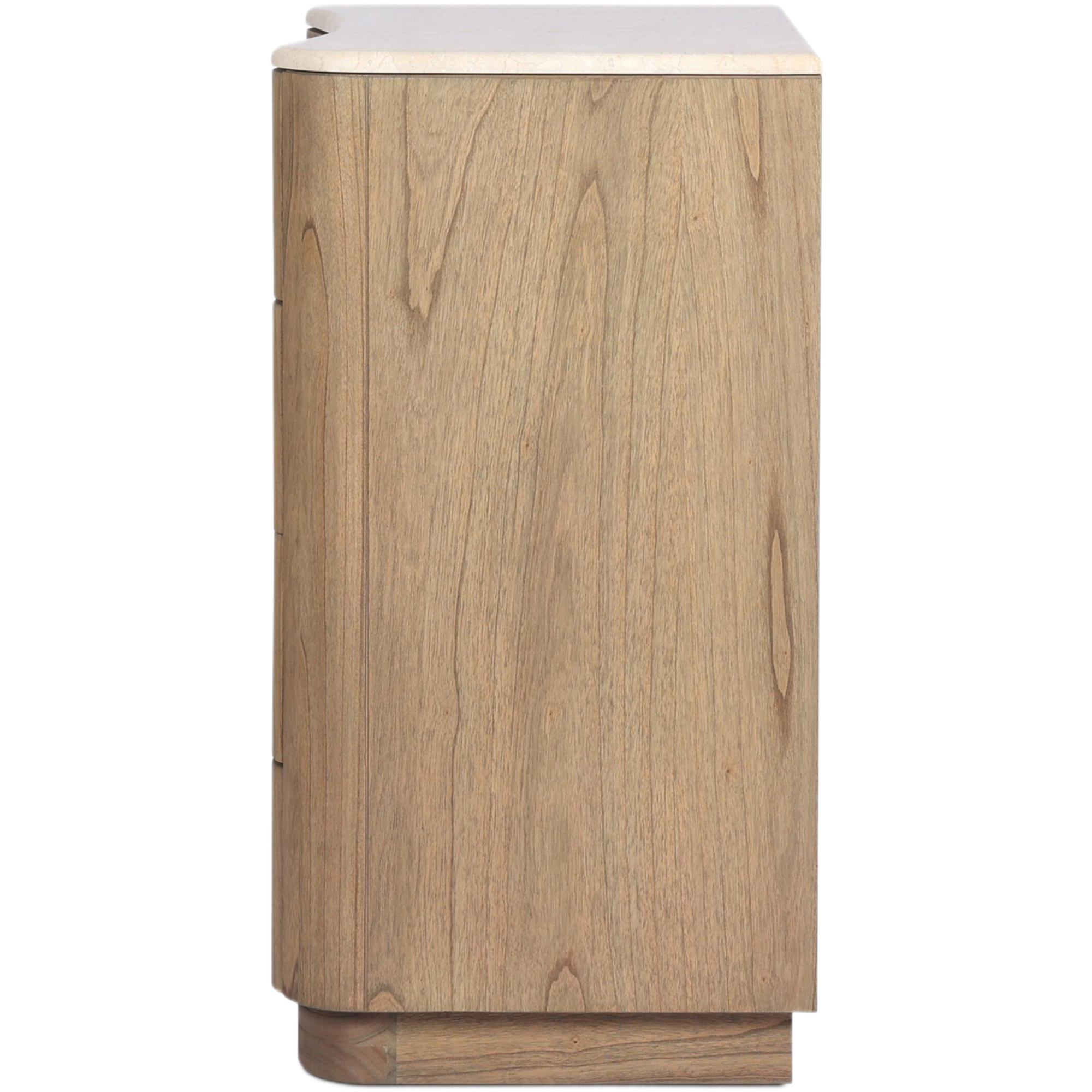 Nevi 5-Drawer Marble Top Chest, Sandy Mindi/Cream 6 Nevi 5-Drawer Marble Top Chest, Sandy Mindi/Cream