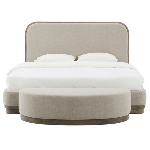 Scarlett Bed, Tan Performance