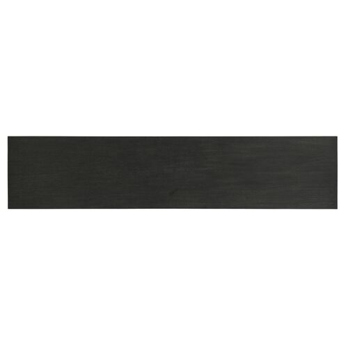 Melange Summit Gorge 4-Door Oak Entertainment Console, Black/Silver 4 Melange Summit Gorge 4-Door Oak Entertainment Console, Black/Silver