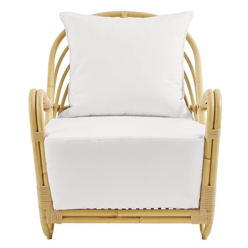 Arne Outdoor Chair, Natural/White 2 Arne Outdoor Chair, Natural/White