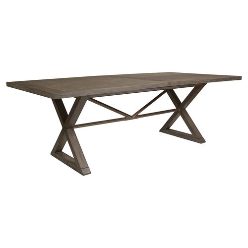 Ringo Extension Dining Table, Grigio Warm Gray 1 Ringo Extension Dining Table, Grigio Warm Gray