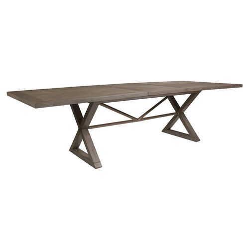Ringo Extension Dining Table, Grigio Warm Gray 2 Ringo Extension Dining Table, Grigio Warm Gray