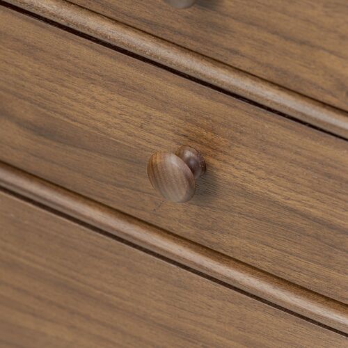 Agatha Nightstand, Dark Brown Walnut 12 Agatha Nightstand, Dark Brown Walnut