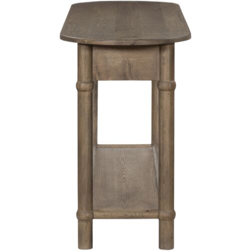 Charnes 2-Drawer Console Table, Warm Natural Oak 5 Charnes 2-Drawer Console Table, Warm Natural Oak