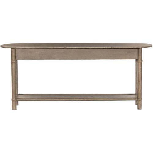Charnes 2-Drawer Console Table, Warm Natural Oak 6 Charnes 2-Drawer Console Table, Warm Natural Oak