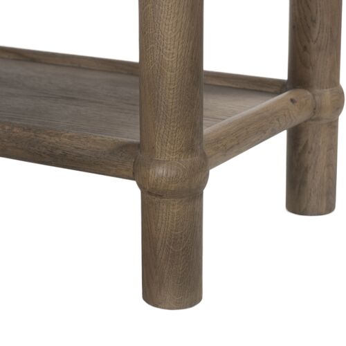 Charnes 2-Drawer Console Table, Warm Natural Oak 9 Charnes 2-Drawer Console Table, Warm Natural Oak