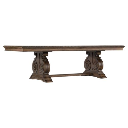 Rhapsody Rectangular Extension Dining Table, Walnut 1 Rhapsody Rectangular Extension Dining Table, Walnut