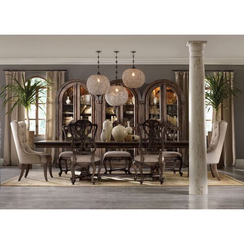 Rhapsody Rectangular Extension Dining Table, Walnut 2 Rhapsody Rectangular Extension Dining Table, Walnut