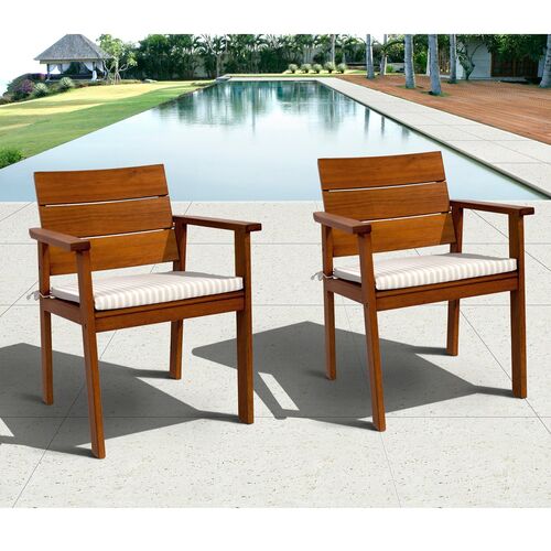 Nelson Eucalyptus 9Pc Outdoor Dining Set 4 Nelson Eucalyptus 9Pc Outdoor Dining Set