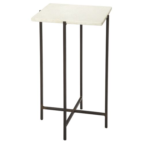 Dylan Square Marble Side Table 1 Dylan Square Marble Side Table