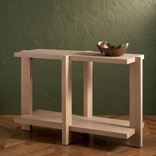 Vespera Rectangle Wood Console Table 2 Vespera Rectangle Wood Console Table