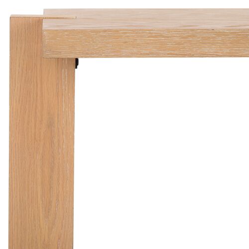 Vespera Rectangle Wood Console Table 3 Vespera Rectangle Wood Console Table