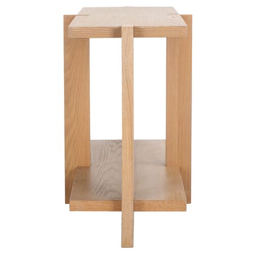 Vespera Rectangle Wood Console Table 7 Vespera Rectangle Wood Console Table