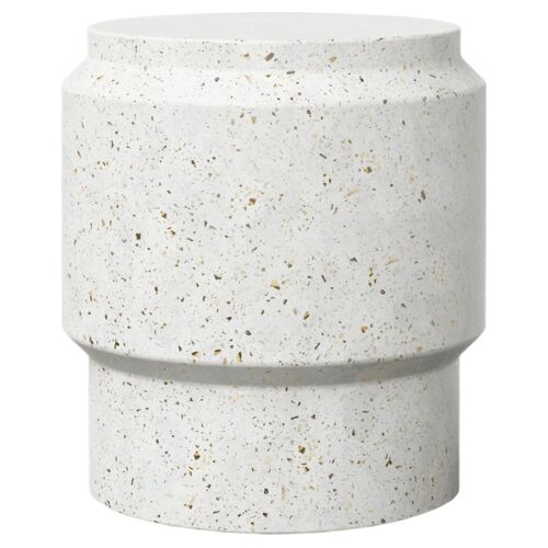 Elwood Indoor/Outdoor Concrete Barrel Stool