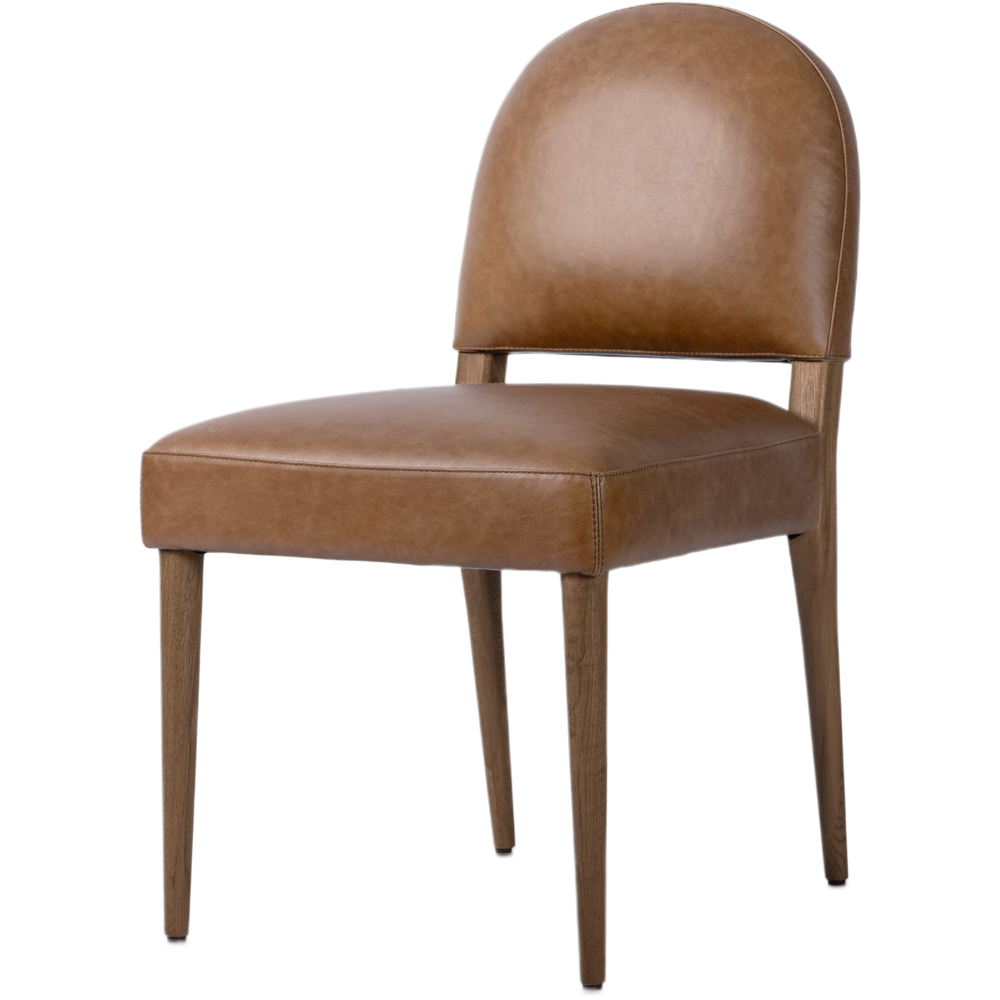 Zelda Dining Chair, Chaps Saddle Leather 1 Zelda Dining Chair, Chaps Saddle Leather