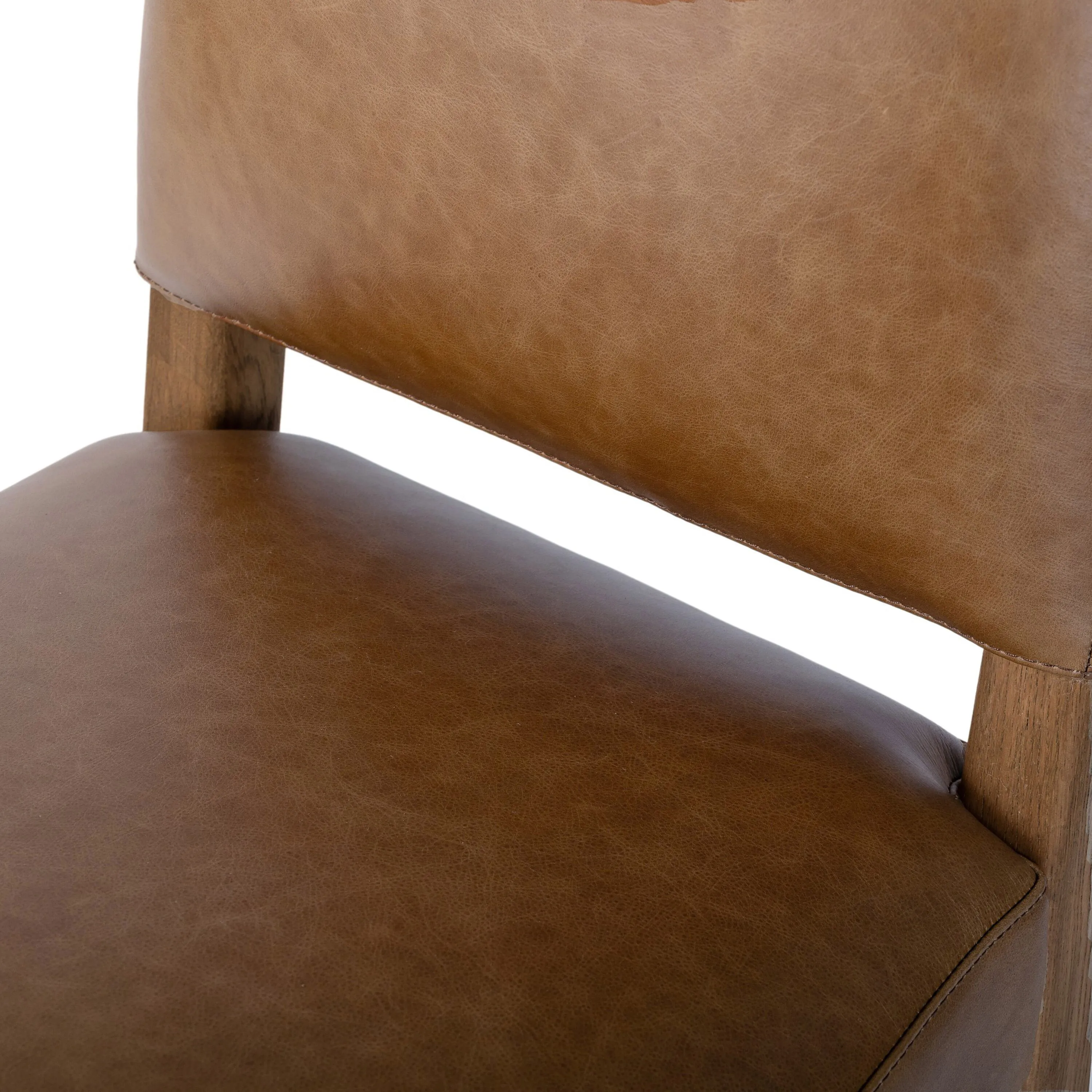 Zelda Dining Chair, Chaps Saddle Leather 9 Zelda Dining Chair, Chaps Saddle Leather