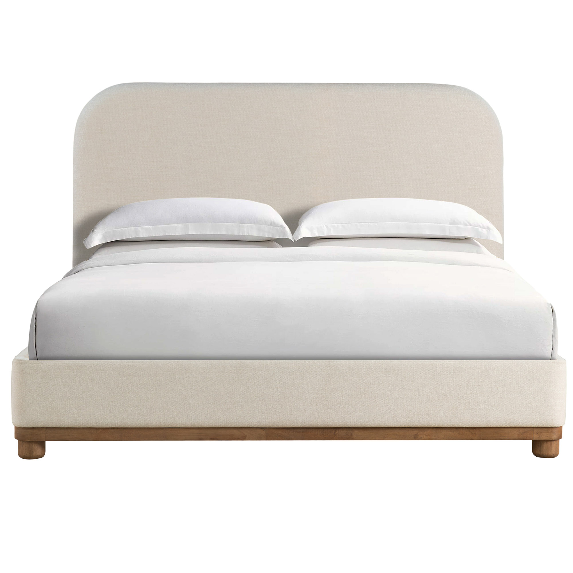 Rovinj Upholstered Linen Bed, Canvas 3 Rovinj Upholstered Linen Bed, Canvas