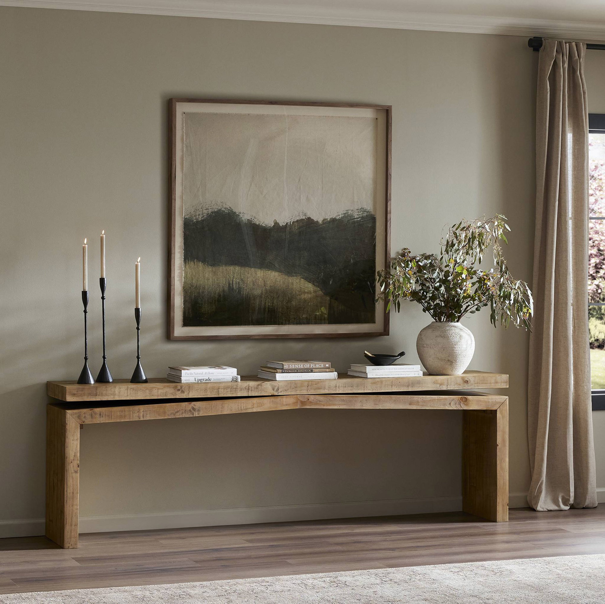 Tenera 94" Console Table 2 Tenera 94" Console Table