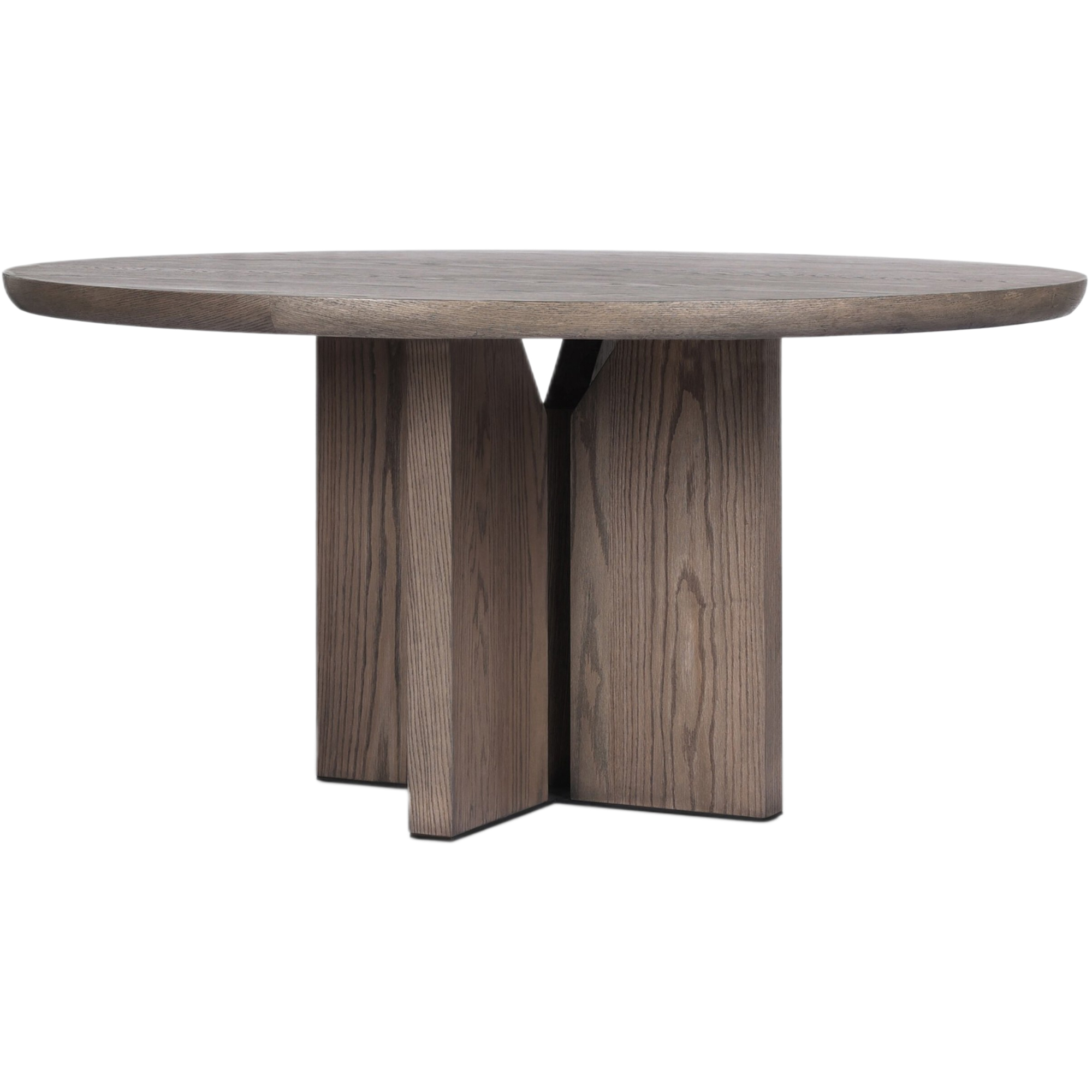Hearthlyn Round Dining Table, Shale Grey Oak 1 Hearthlyn Round Dining Table, Shale Grey Oak