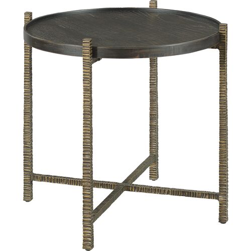 Gunner Side Table, Black/Bronze 1 Gunner Side Table, Black/Bronze