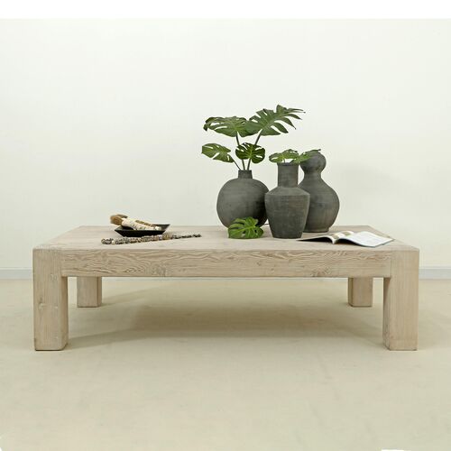 Brianne Rectangular Coffee Table, Natural 6 Brianne Rectangular Coffee Table, Natural