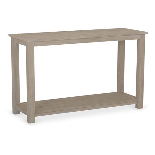 Coastal Teak Console/Sofa Table, Natural